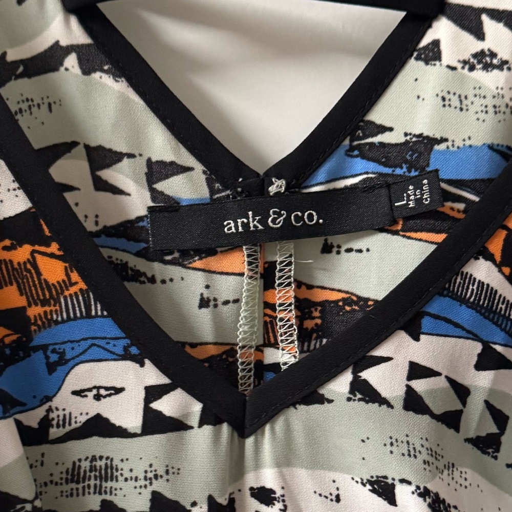 ABSTRACT COCKTAIL DRESS - Picture 7 of 11